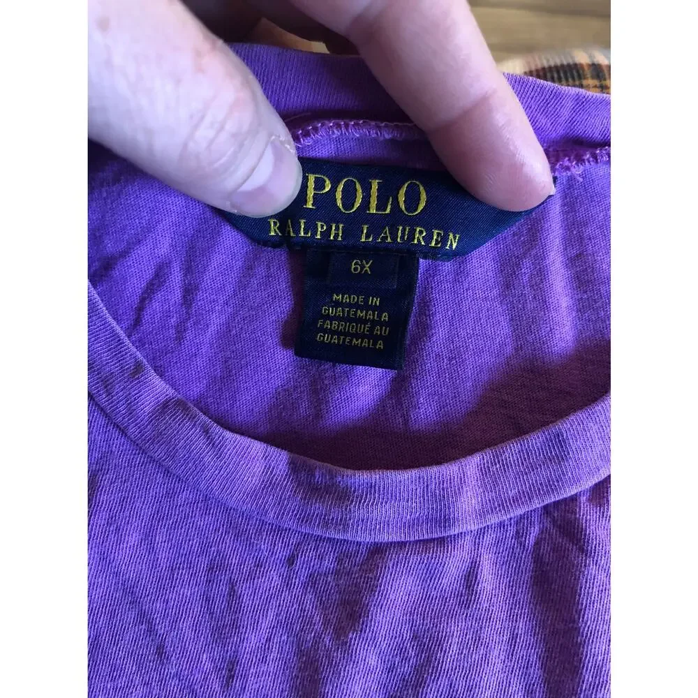 Ralph Lauren Light Purple Shirt size 6